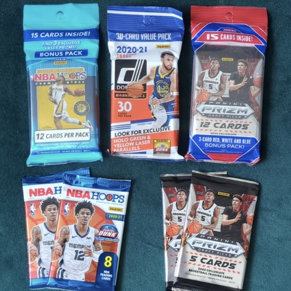 Panini Prizm Hoops Contenders Hanger / Blaster Pack Lot - Picture 7 of 7